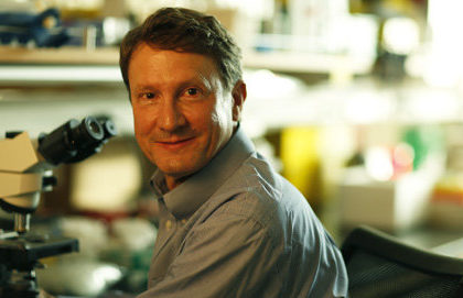Scott Fraser, a world leader in using advanced technologies to capture biological processes (Photo by John Livzey)