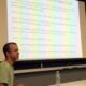 Gage Crump gives USC undergraduates a stem cell primer. (Photo by Cristy Lytal)