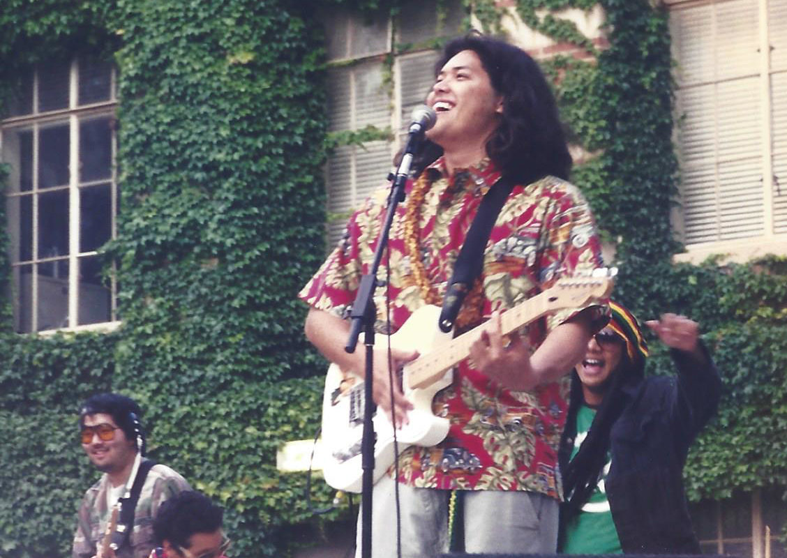 Justin Ichida as an undergraduate at UCLA (Photo courtesy of Justin Ichida)