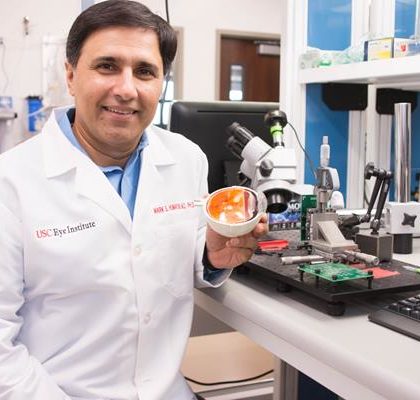 Mark S. Humayun (Photo courtesy of the Keck School of Medicine of USC)