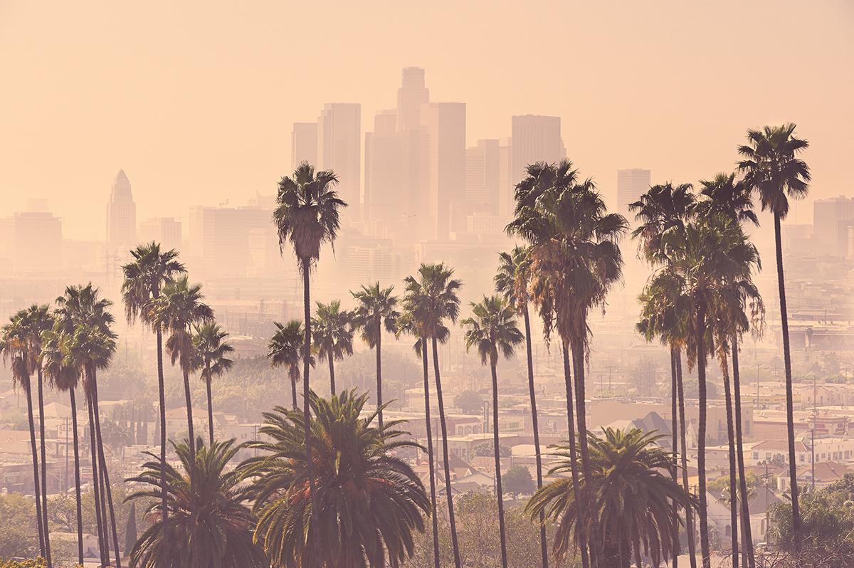 LA smog (Image courtesy of the Ostrow School of Dentistry of USC)