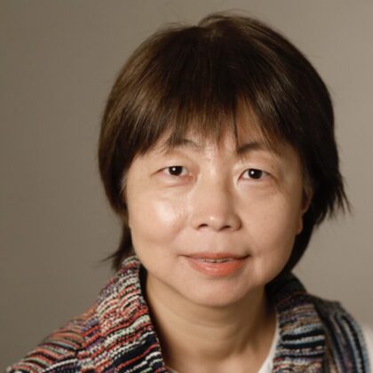 Yali Dou, PhD, Marion and Harry Keiper Chair in Cancer Research at the Keck School of Medicine of USC, and associate director for basic research at USC Norris Comprehensive Cancer Center, has been elected an AAAS 2025 fellow. (Photo by Steve Cohn); featured image for AAAS elects Keck School of Medicine of USC molecular biologist Yali Dou as 2025 fellow