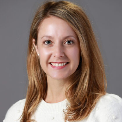 Amy Merrill-Brugger (Photo courtesy of the Ostrow School of Dentistry of USC); featured image for Amy Merrill-Brugger receives funding to dig into craniofacial development