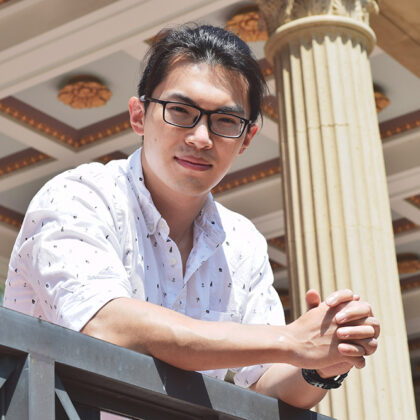 Alex Qiuyu Guo (Photo courtesy of Alex Qiuyu Guo); featured image for Meet USC’s CIRM Scholar Alumni: Alex Qiuyu Guo, Senior Scientist for Discovery Biomarkers at Amgen