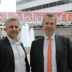 From left, Denis Evseenko and Toby Maher