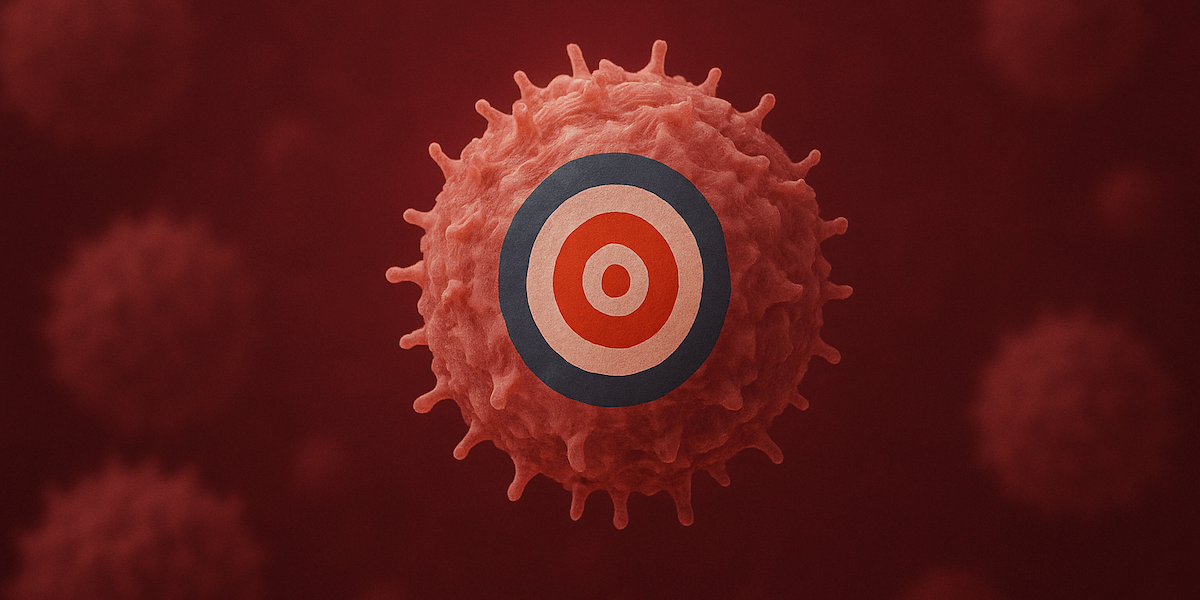 Biomedical engineers at USC Viterbi are using ultrasound to trick tumor cells into effectively painting a target on their own backs, enabling more powerful treatments. Image/ChatGPT.