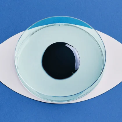An implantable retinal patch for restoring vision is one of the university’s most cited examples of therapeutic success. (Illustration/aDerek Brahney); featured image for From lab to launch: Inside USC’s fast-growing ecosystem of health startups