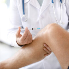 Knee injection